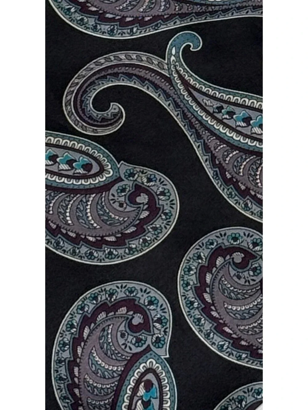 Stafford Men's Paisley Silk Tie